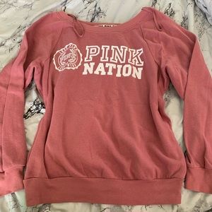 PINK VS crew neck sweater